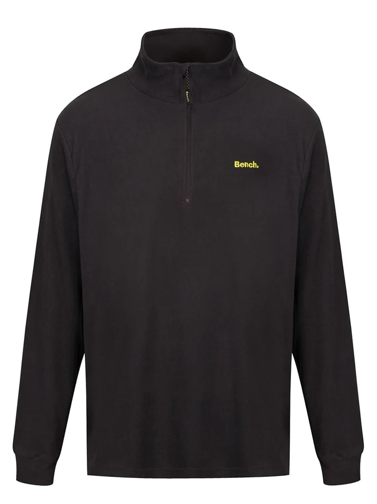 Mens Charcoal Albany Quarter Zip Fleece