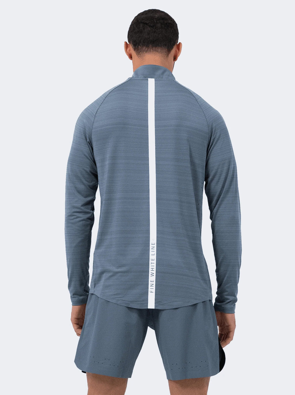 Blue Comet Quarter Zip Top