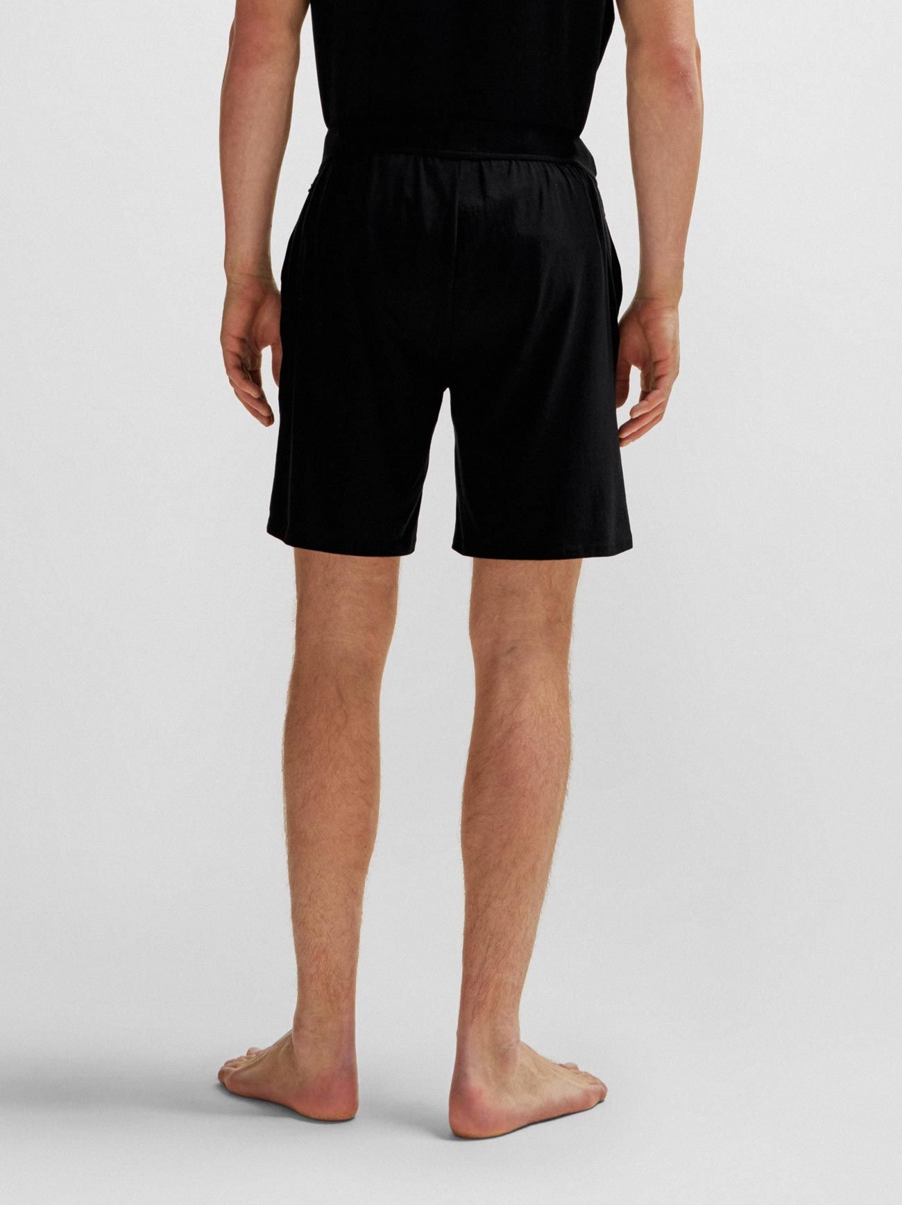 Mens Black Unique Short