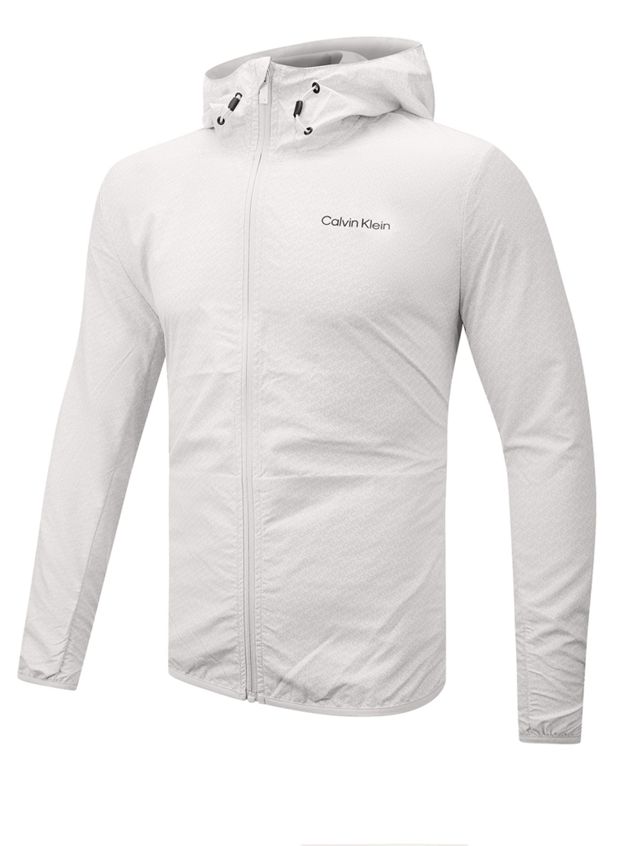 Mens Turtle Dove Printed Water Repellent Windbreaker Jacket