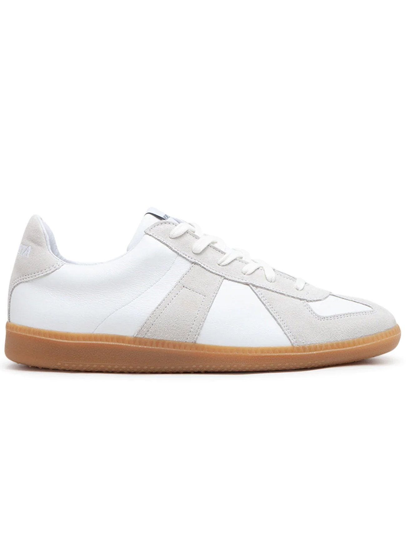 Mens White Transparent Gat Trainer
