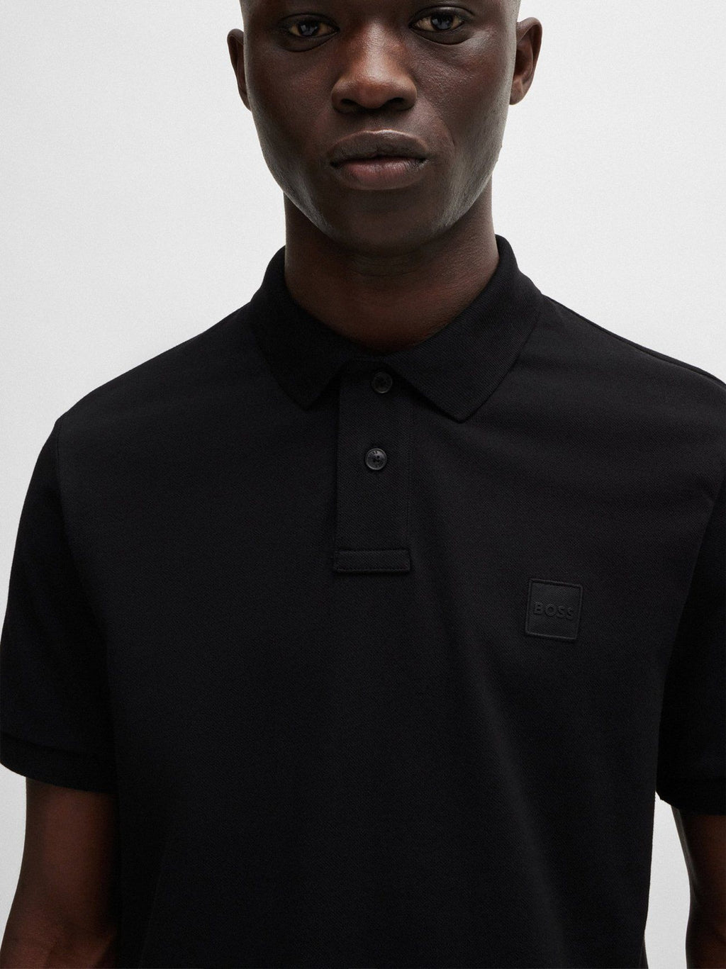Mens Black Passenger Polo Shirt