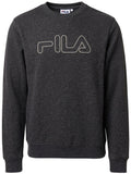 Mens Charcoal Marl Jude Graphic Logo Sweatshirt