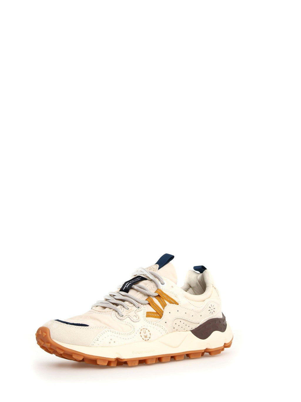 Unisex Ecru Light Brown Yamano 3 Trainer