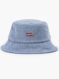 Mens Indigo Light Wash 9 Batwing Bucket Hat
