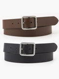 Mens Classic Skinny Reversible Belt