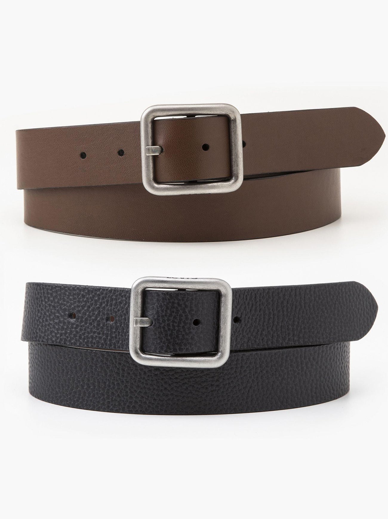 Mens Classic Skinny Reversible Belt