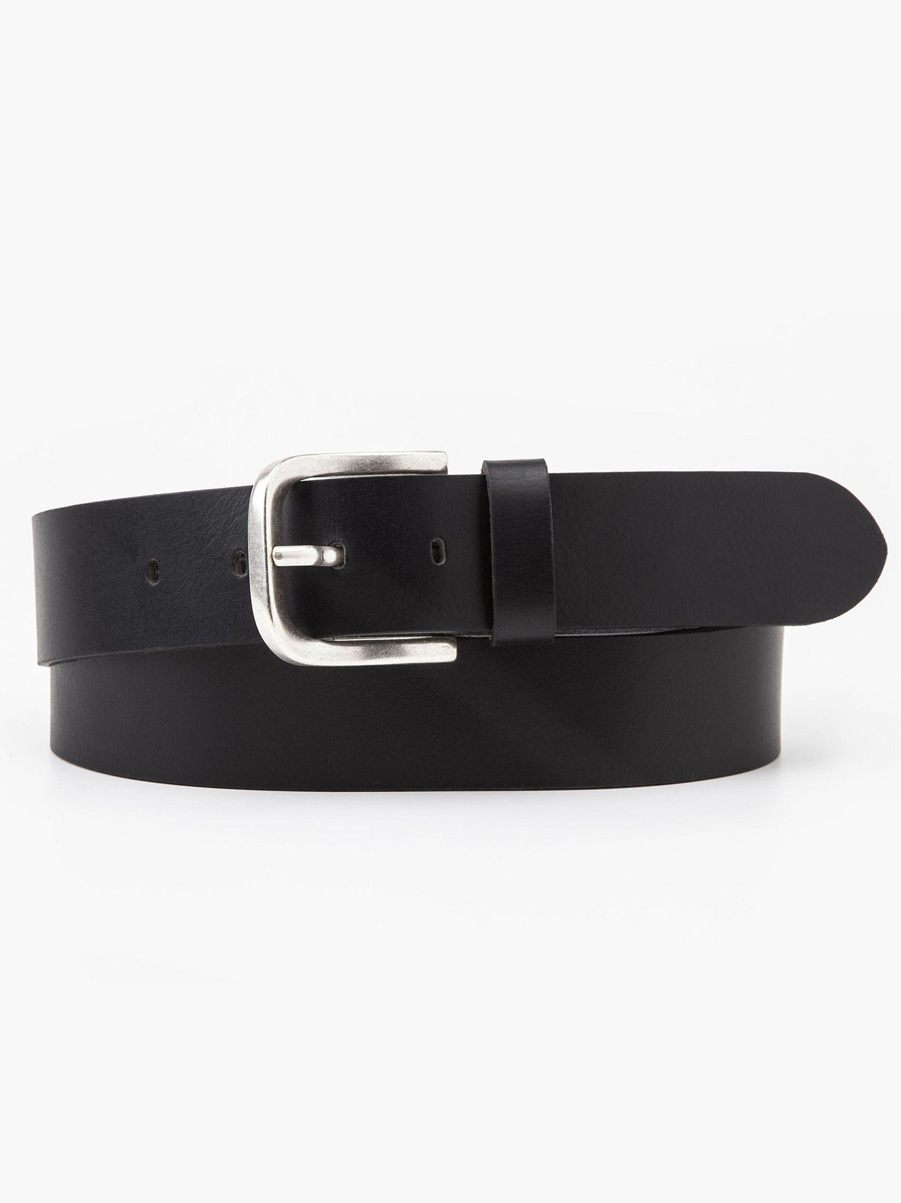 Mens High Slim Caviar Belt