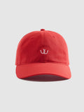 Womens Mars Red Mini Graphic Print Cap