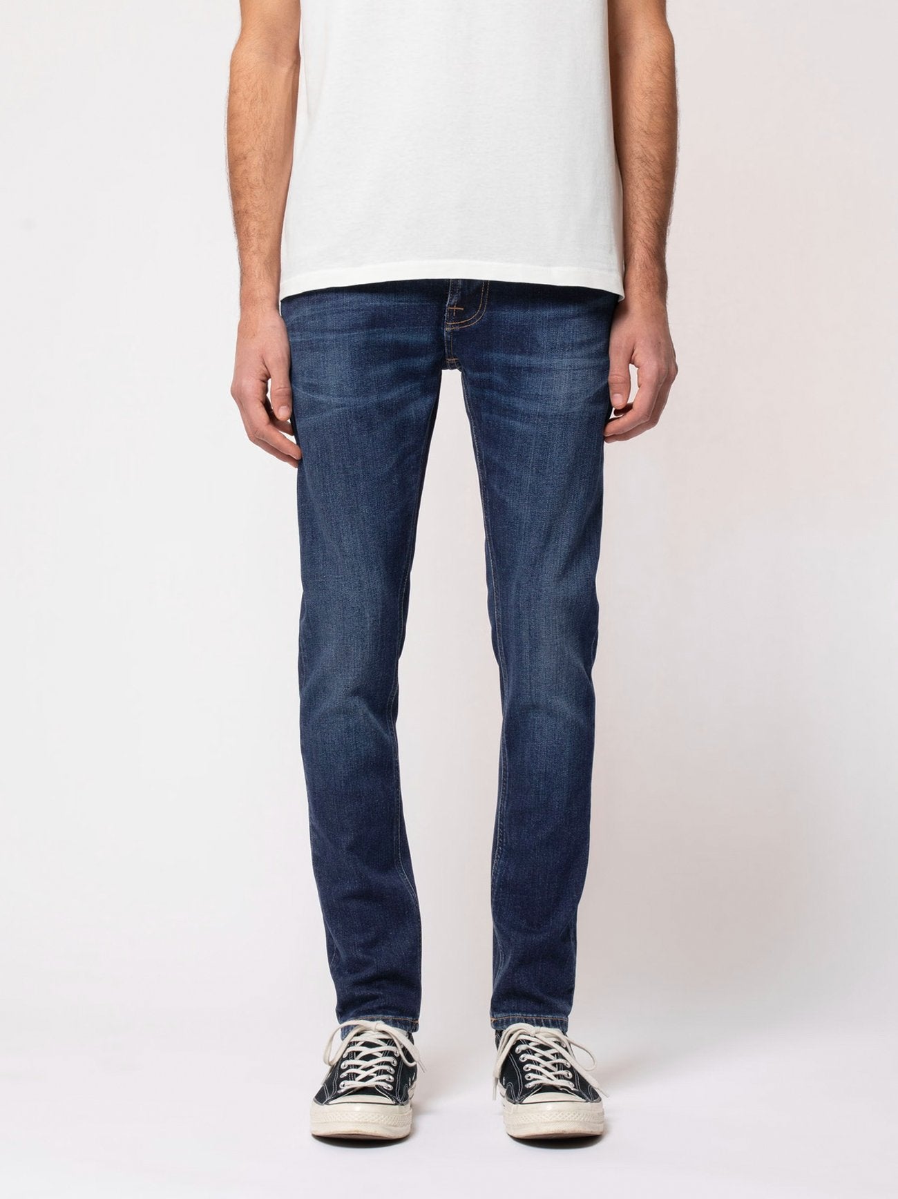 Mens Dark Steel Tight Terry Jean