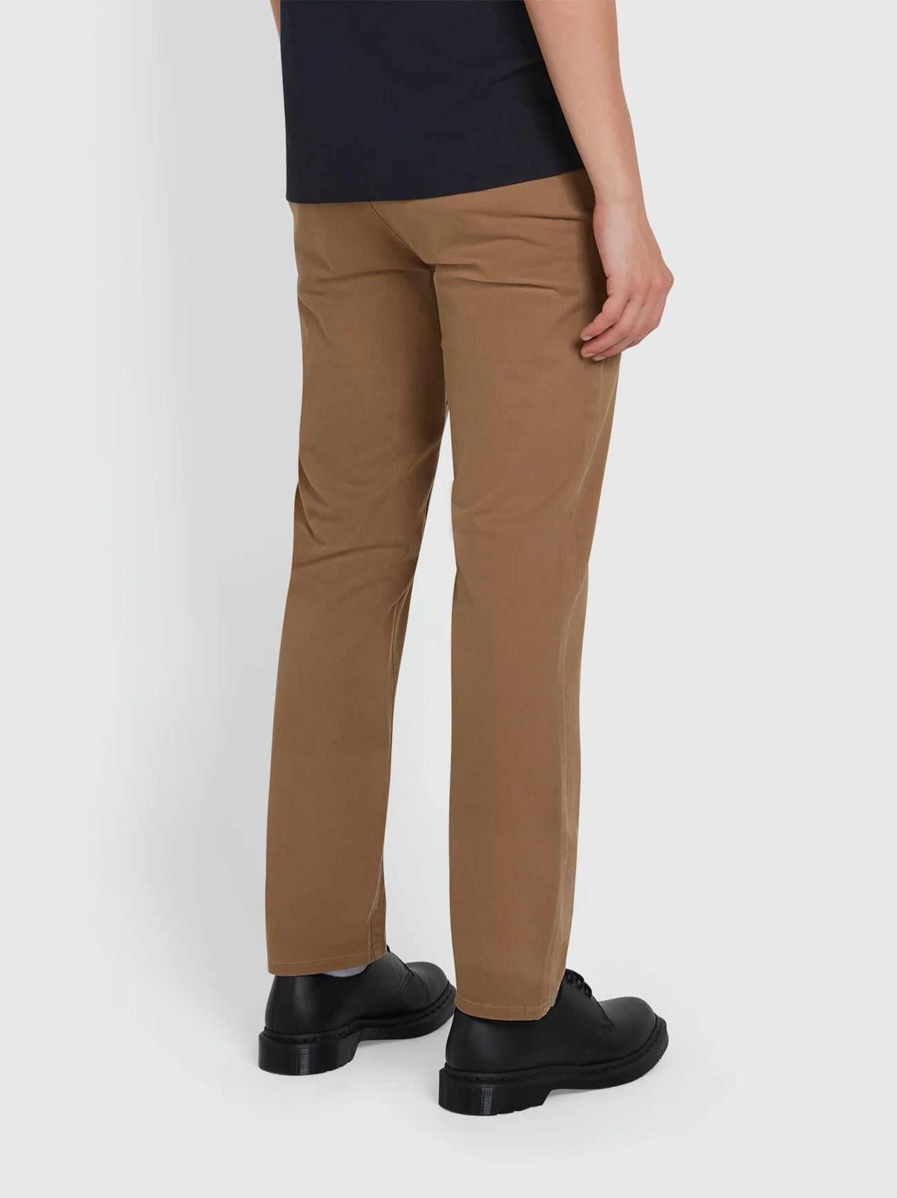 Mens Beige Elm Twill Chino