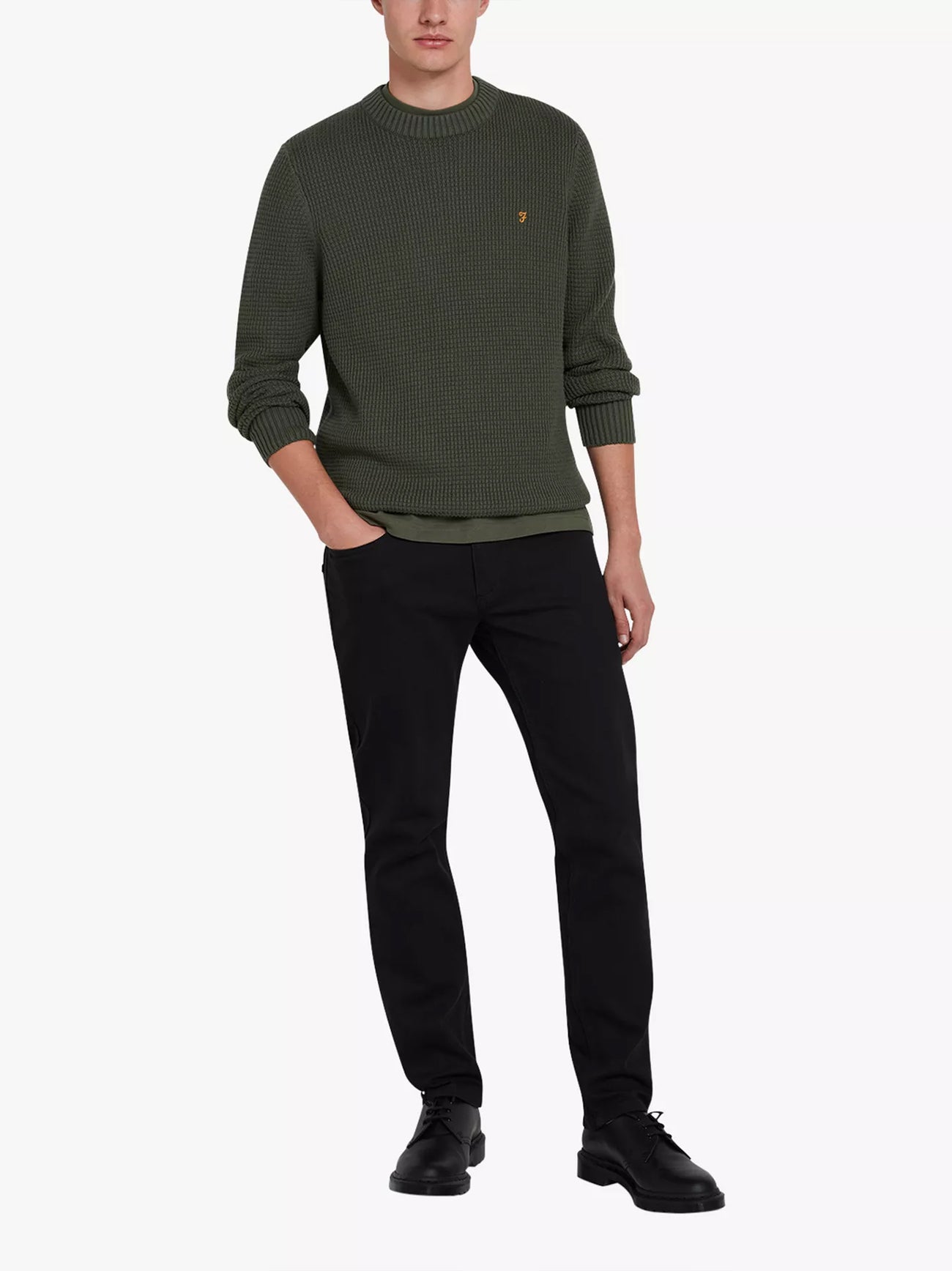 Mens Rosemary Foraker Crew Neck Jumper