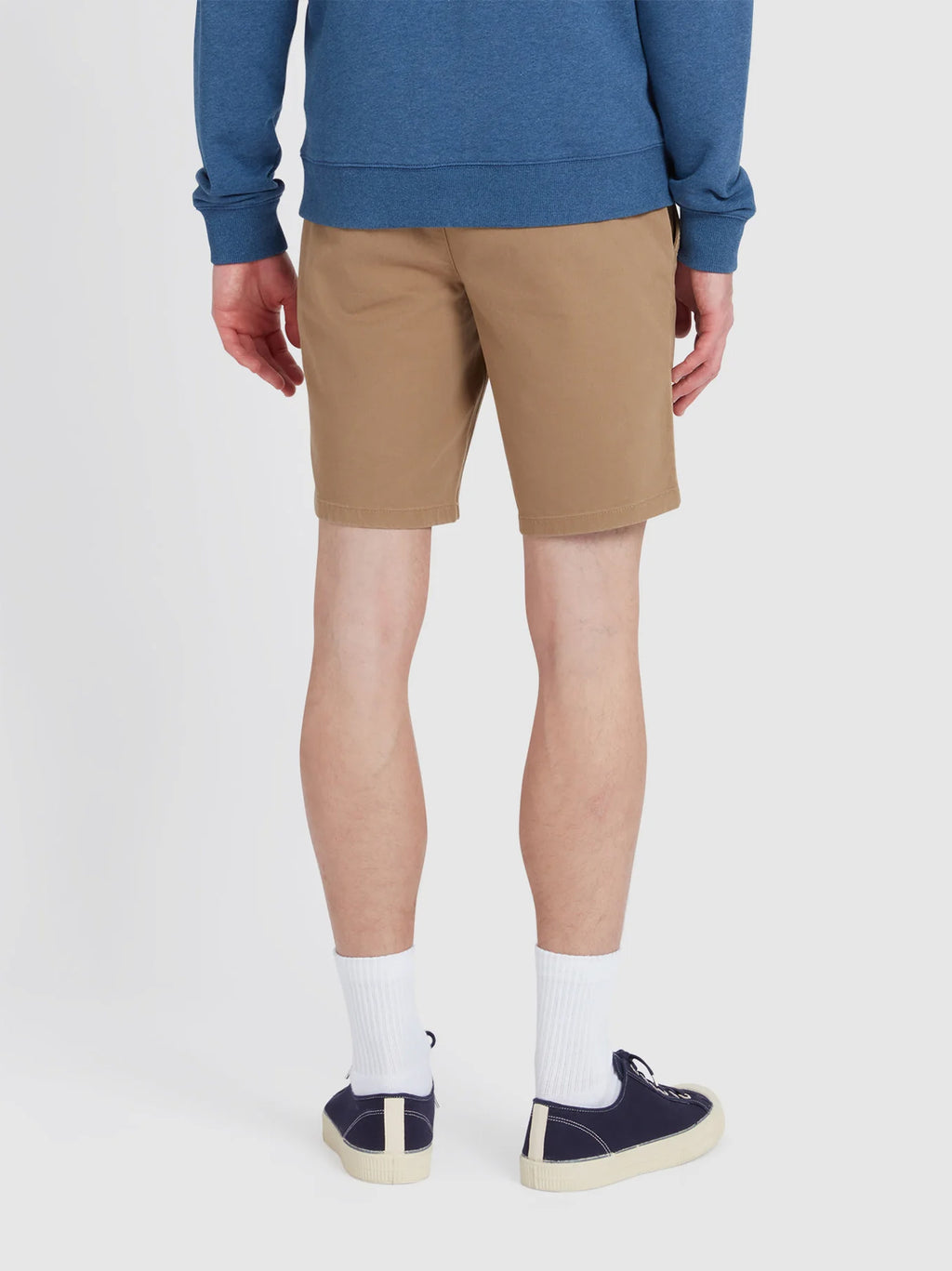 Mens Beige Hawk Twill Short