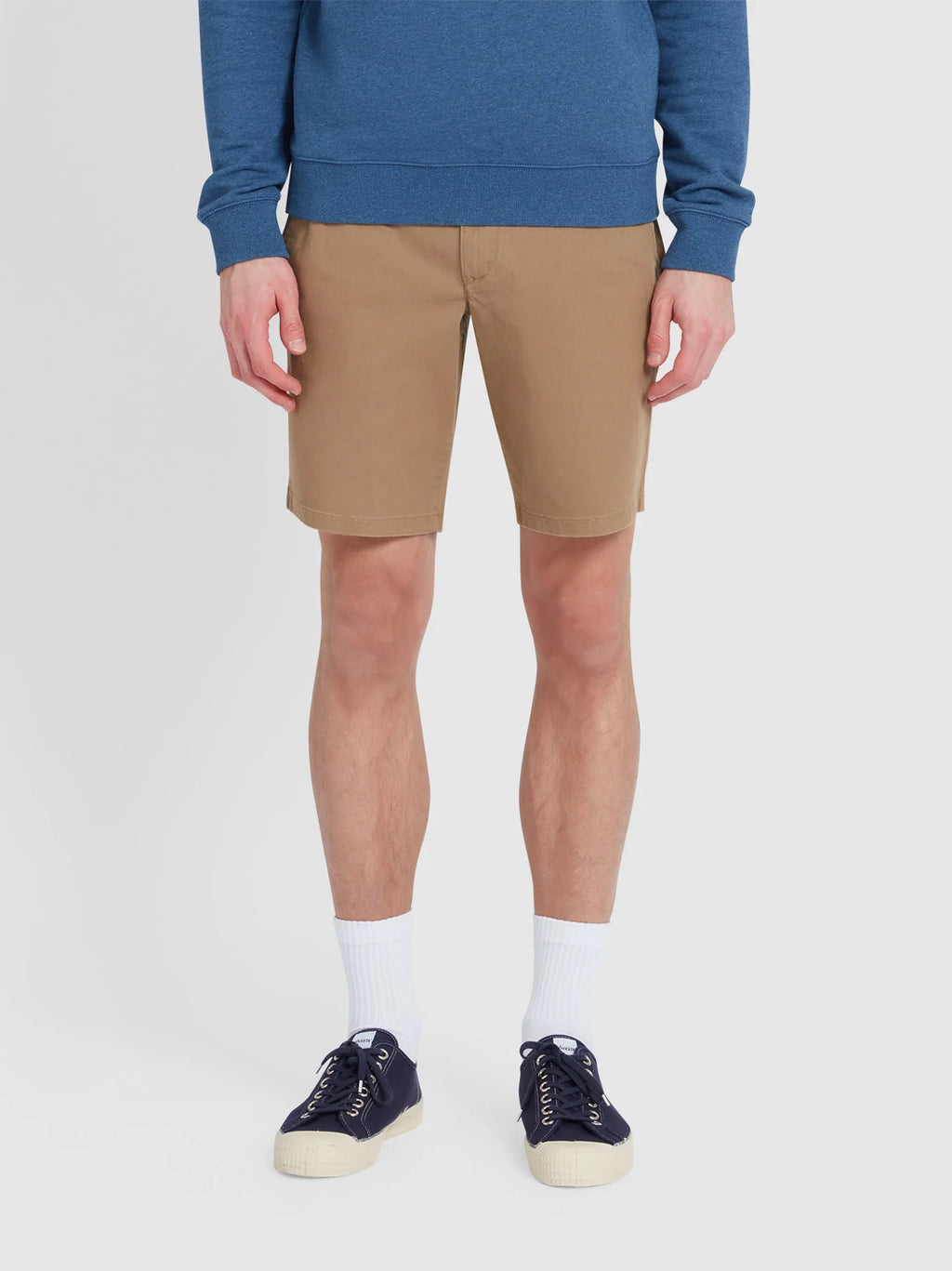 Mens Beige Hawk Twill Short