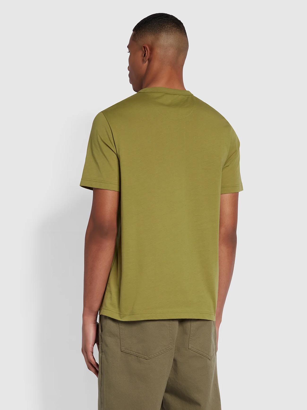 Mens Moss Green Danny T-Shirt