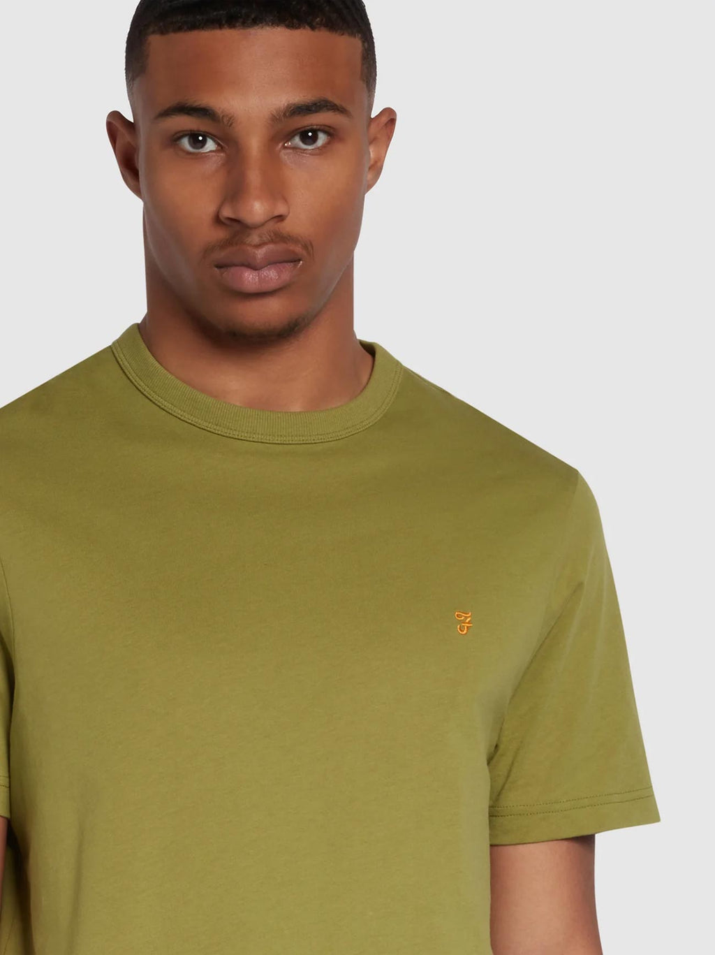Mens Moss Green Danny T-Shirt