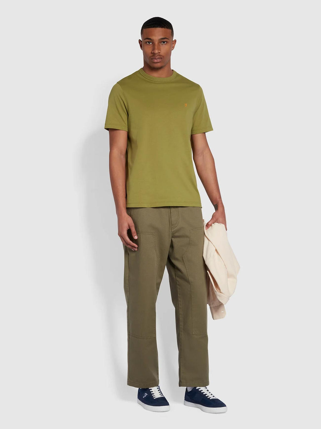 Mens Moss Green Danny T-Shirt