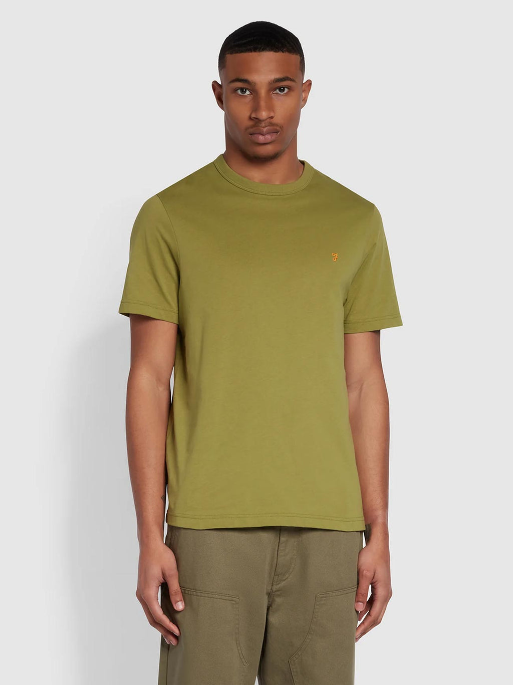 Mens Moss Green Danny T-Shirt