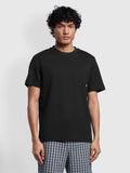 Mens Black Stacy Pocketed T-Shirt