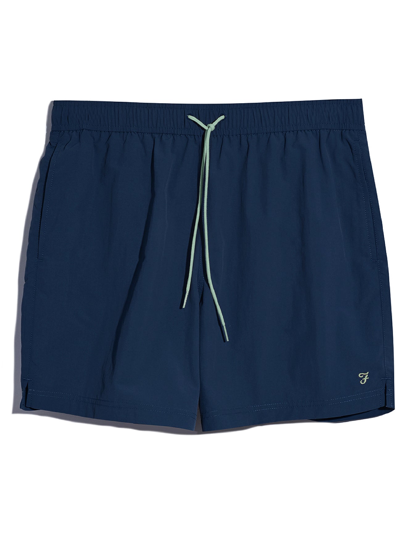 Mens Navy Colbert Plain Swim Short
