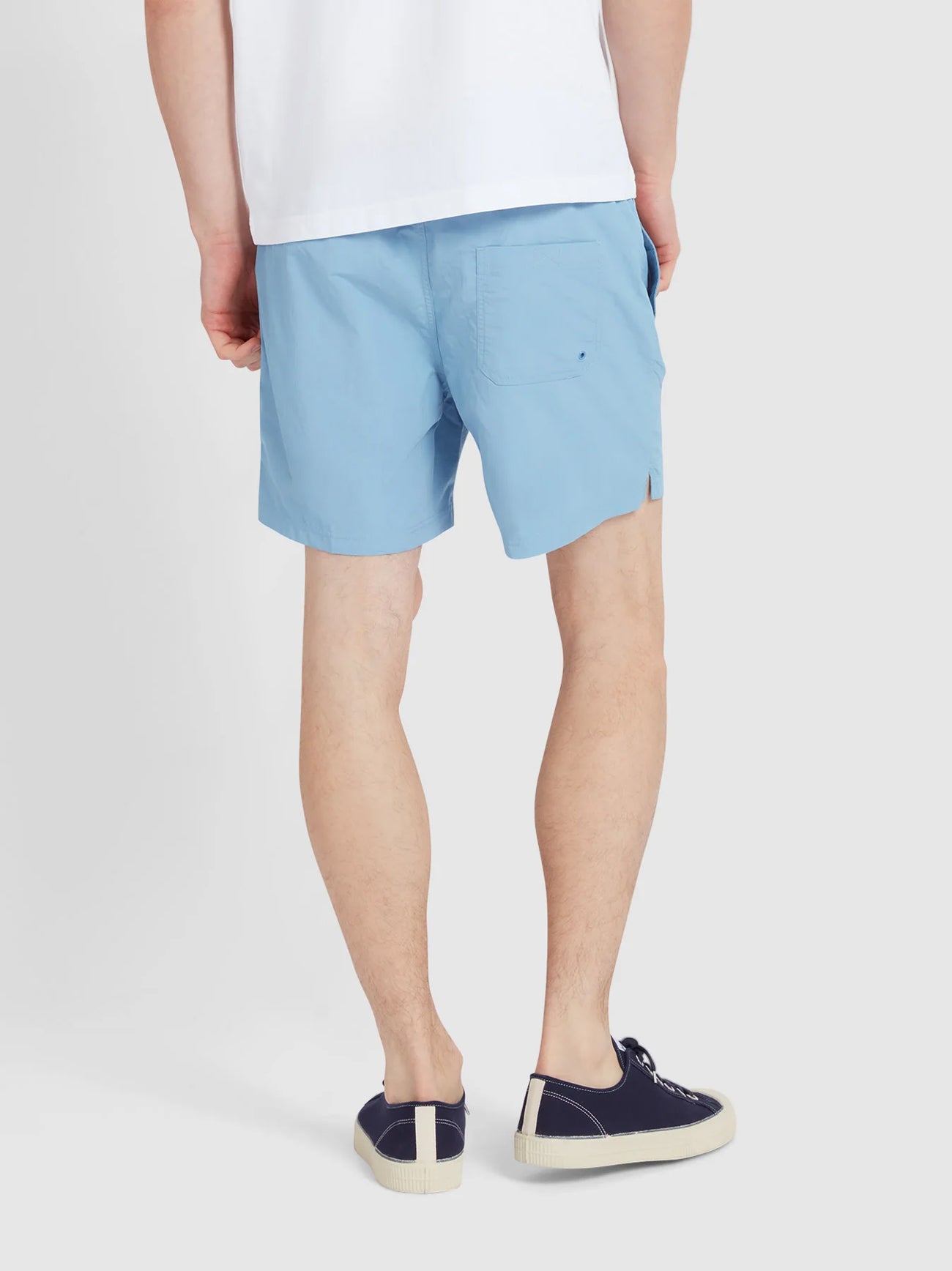 Mens Powder Blue Colbert Plain Swim Short