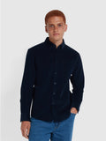 Mens True Navy Spencer LS Button Down Shirt