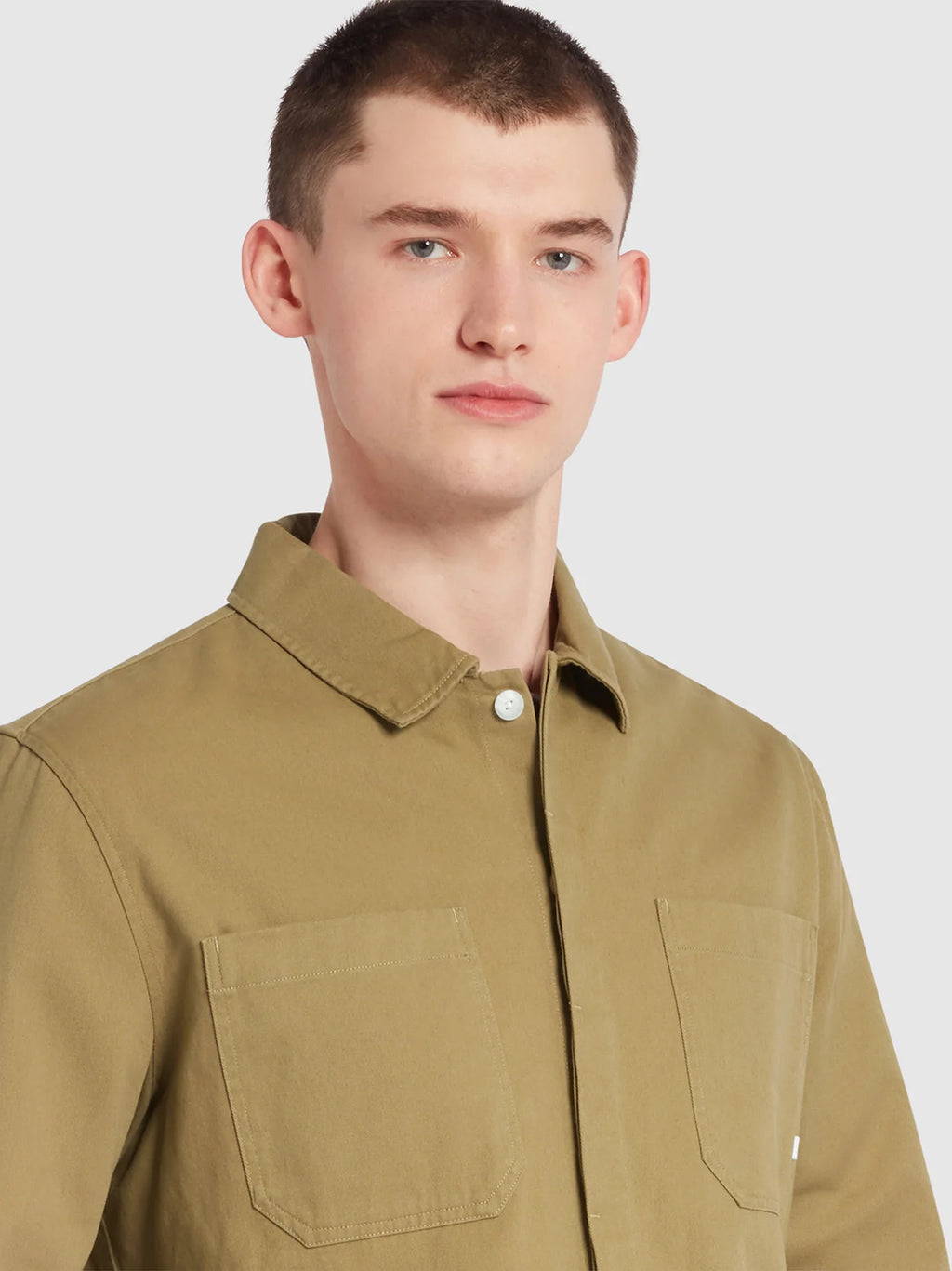 Mens True Khaki Leon Long Sleeve Shirt