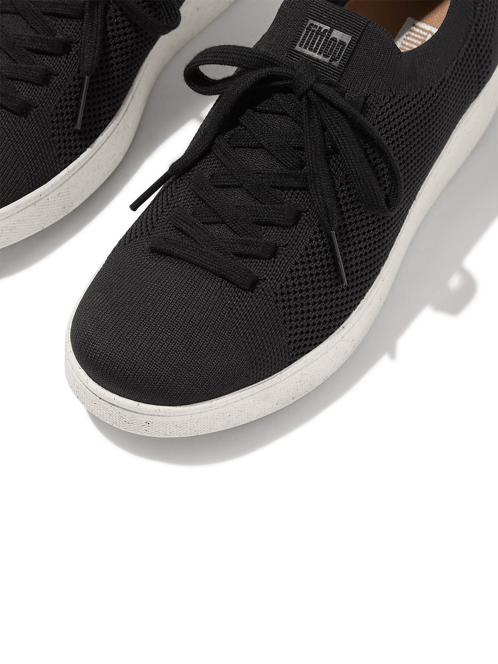 Womens Black Rally E01 Multi-Knit Trainer