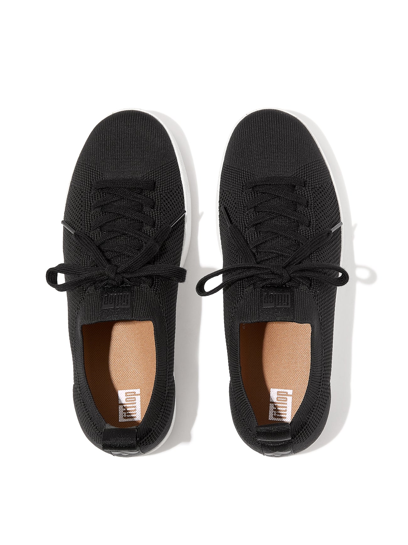 Womens Black Rally E01 Multi-Knit Trainer