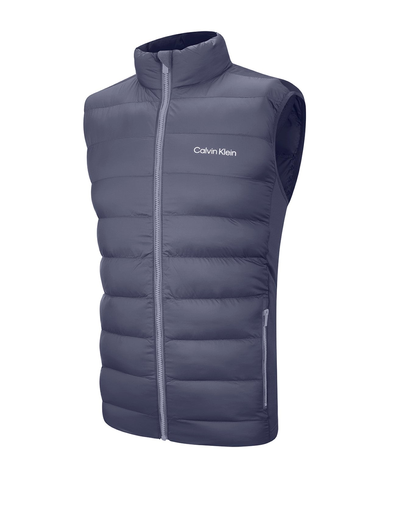 Mens Urban Quilted Full Zip Hybrid Gilet