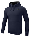 Mens Navy Fleece Lined Supersoft Hoodie