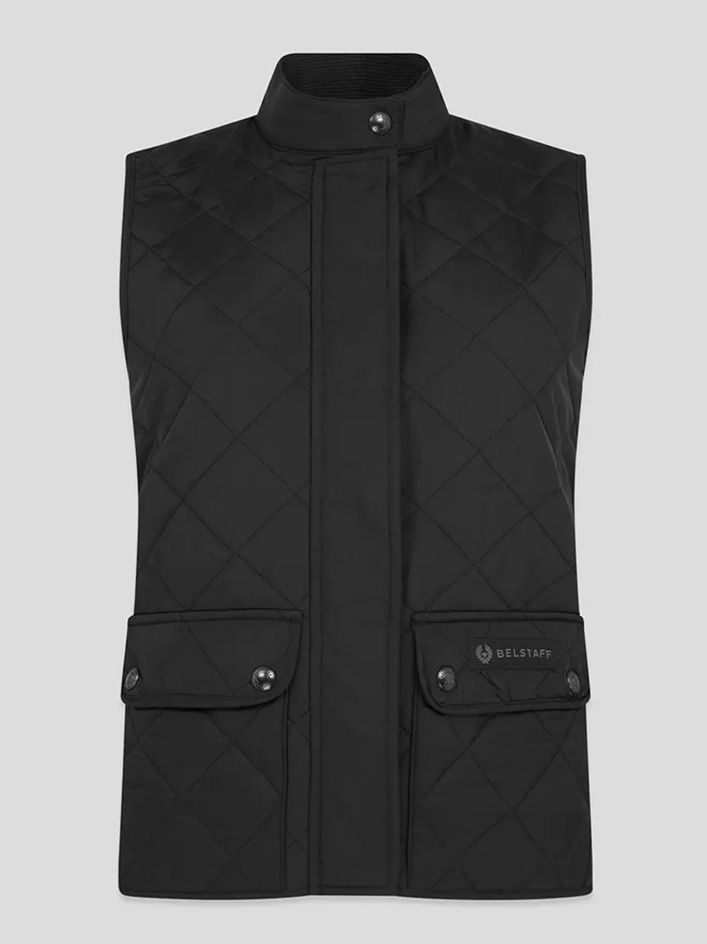 Womens Black Waistcoat Gilet