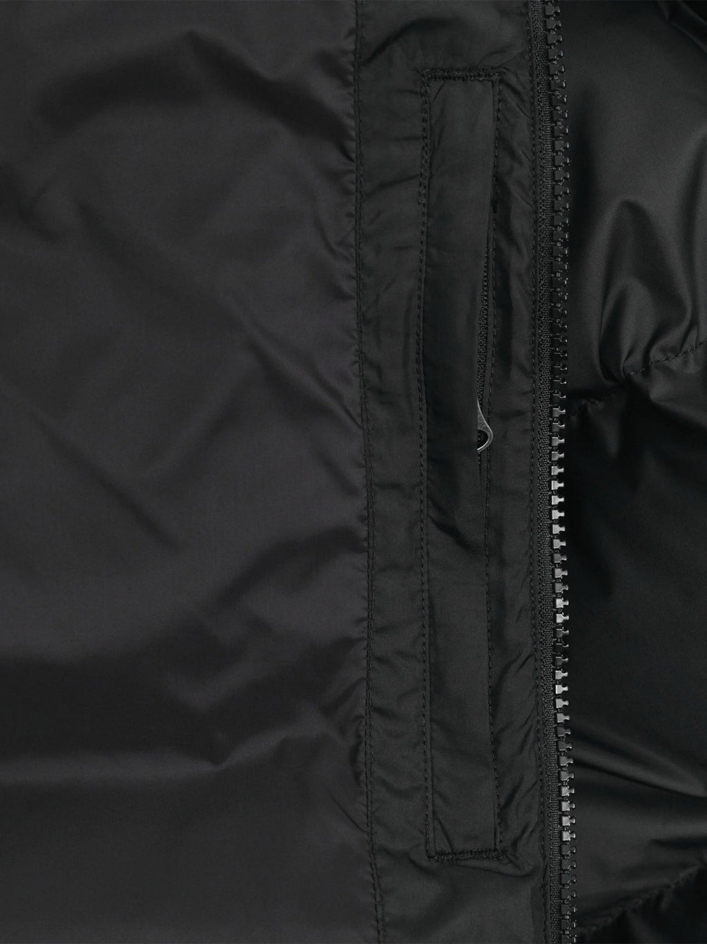 Mens Black Active Cloud Mid Length Jacket