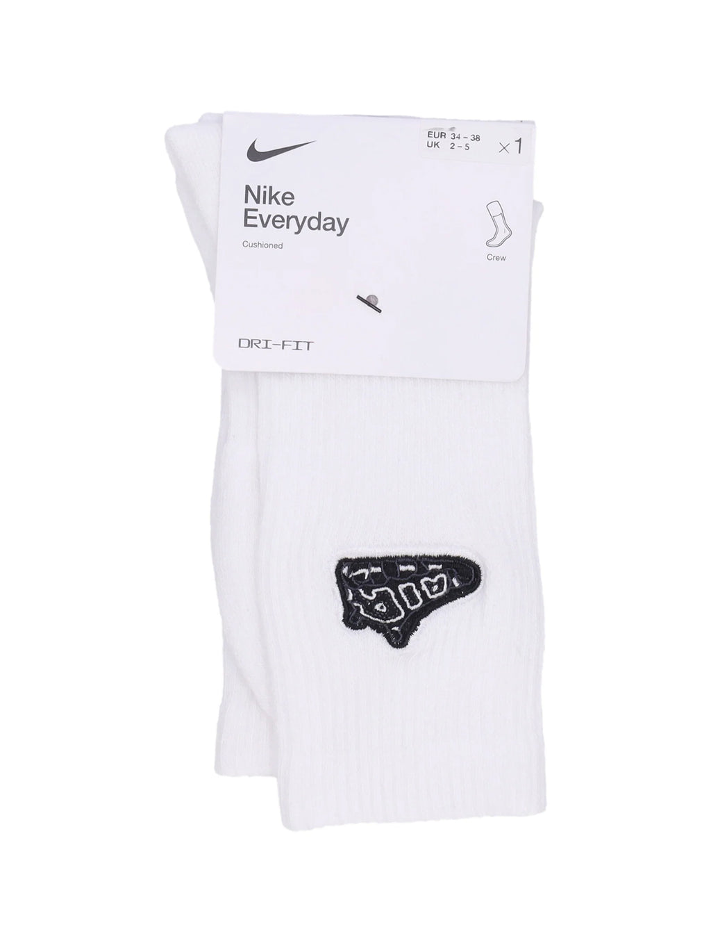 Mens White Everday Plus Cushioned Sock