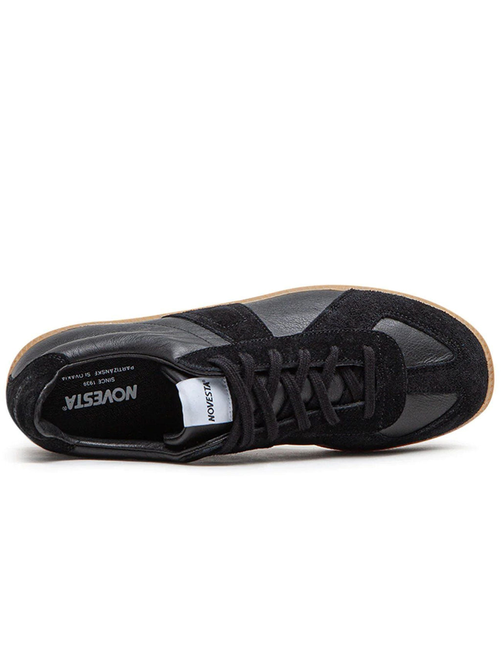 Mens Black Transparent Gat Trainer