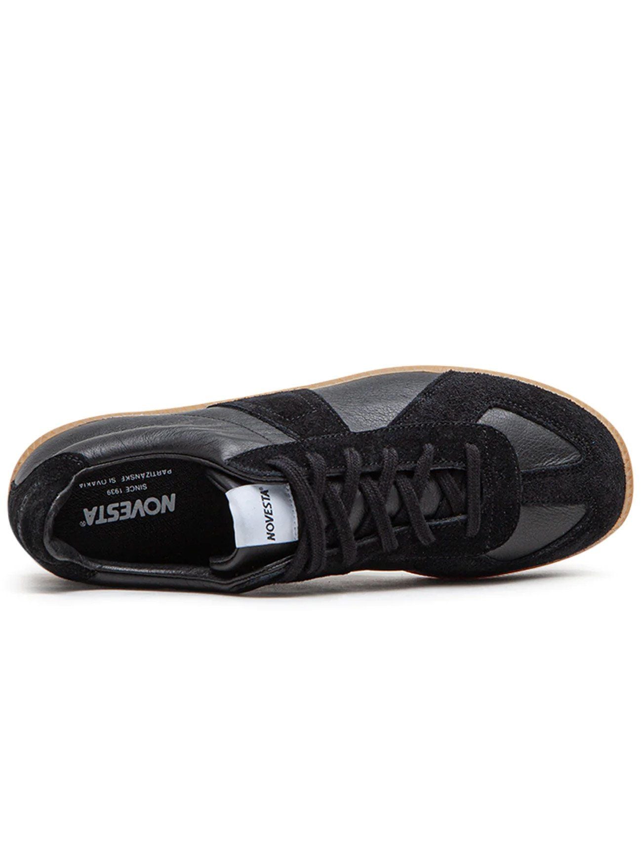 Mens Black Transparent Gat Trainer