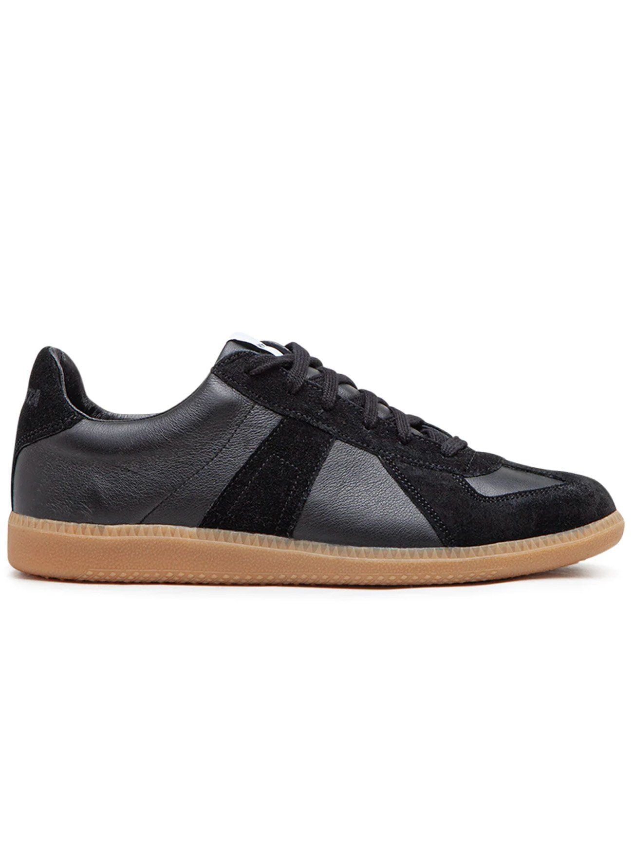 Mens Black Transparent Gat Trainer