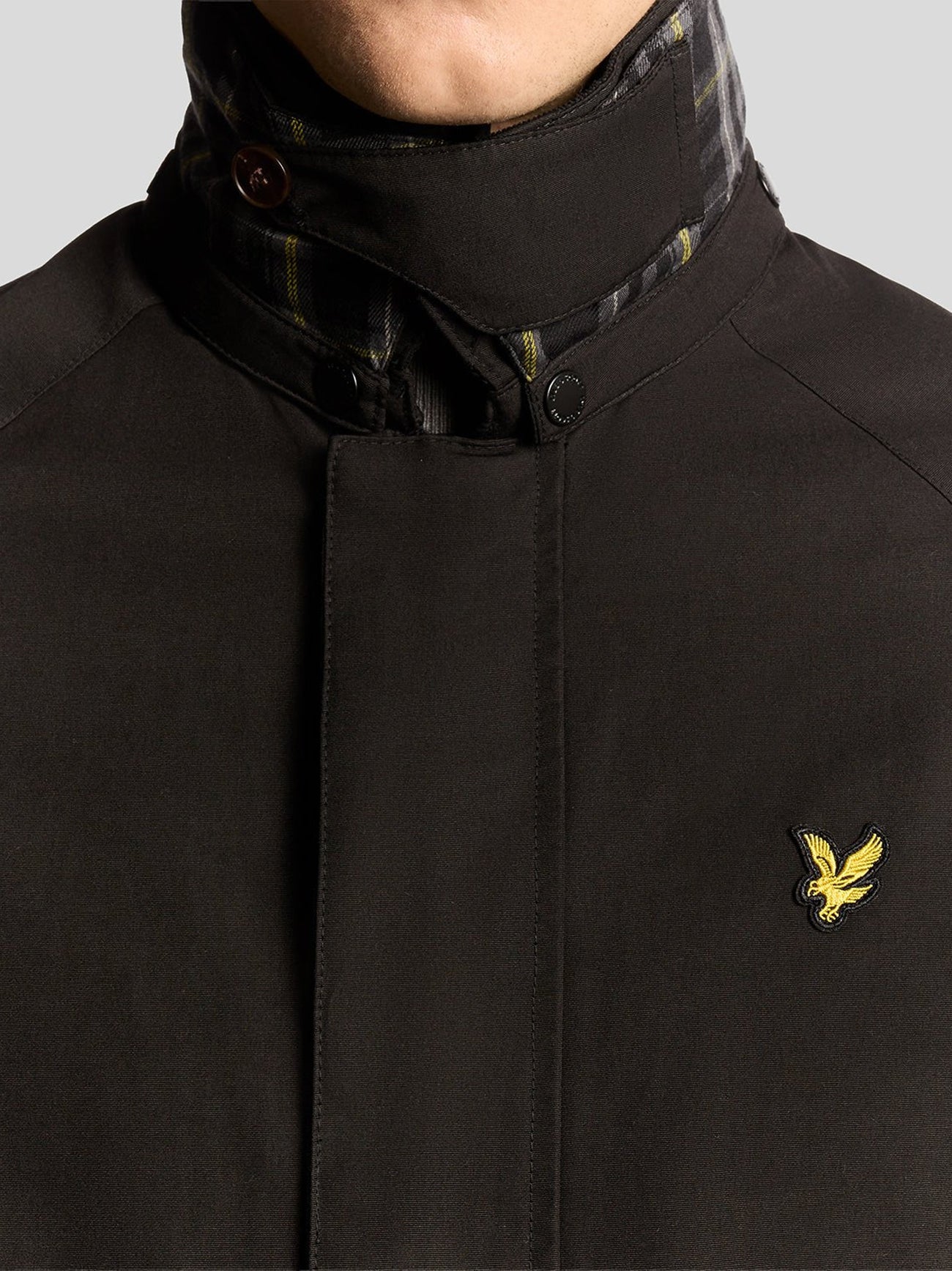 Mens Jet Black Hunting Jacket
