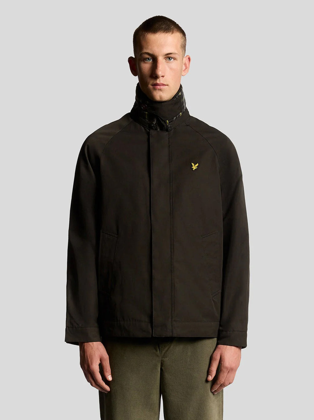 Mens Jet Black Hunting Jacket