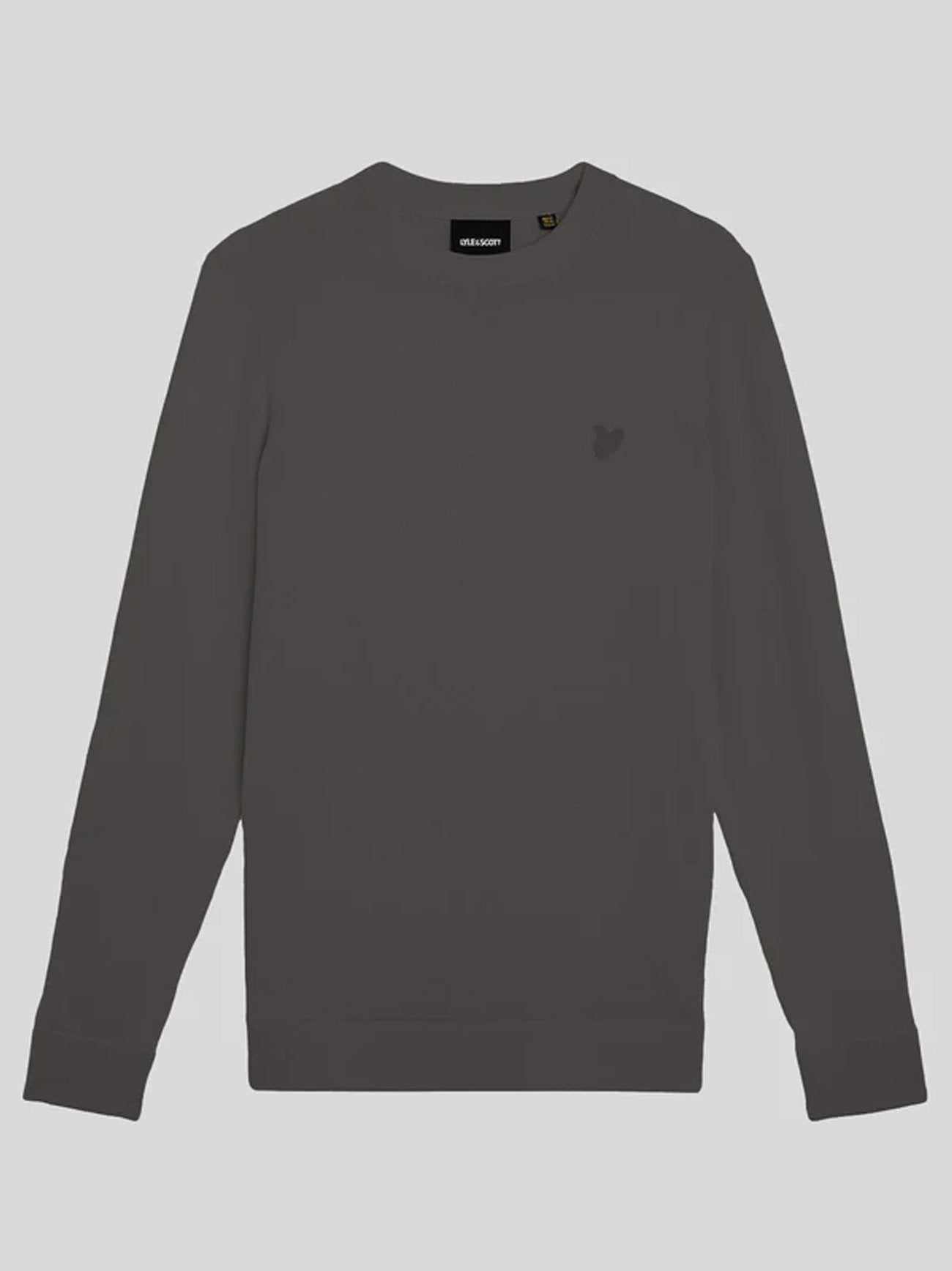 Mens Iron Gate Tonal Superfine Crew Neck Jumper