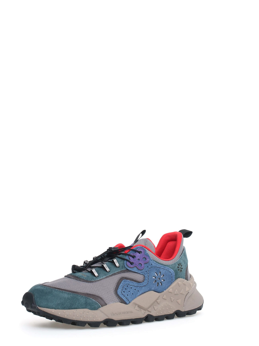 Mens Anthracite Light Blue Kotetsu Hooks Trainer