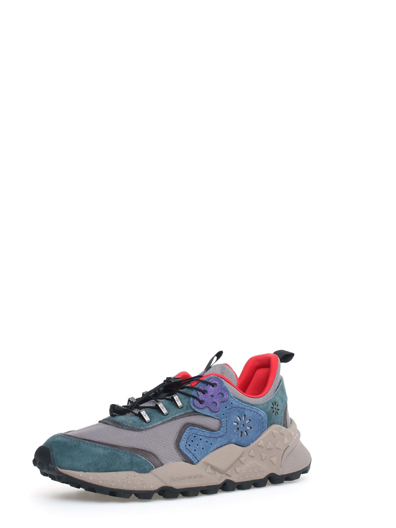 Mens Anthracite Light Blue Kotetsu Hooks Trainer