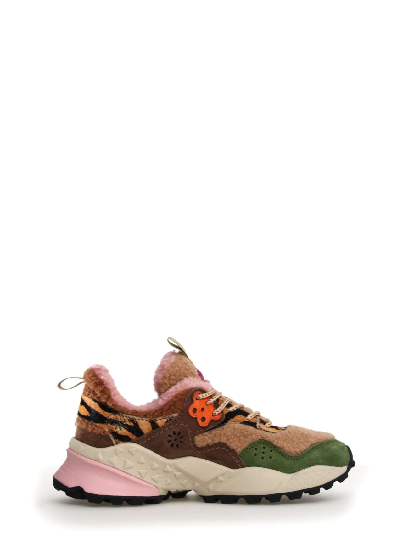 Womens Khaki Beige Multi Kotetsu Trainer