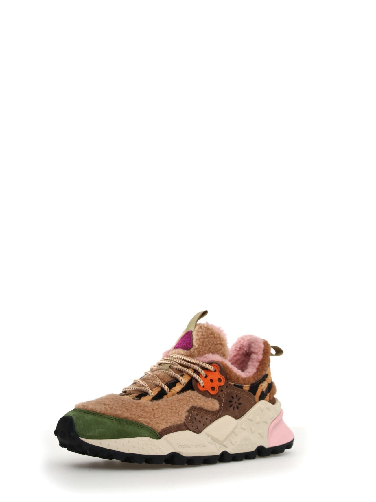 Womens Khaki Beige Multi Kotetsu Trainer