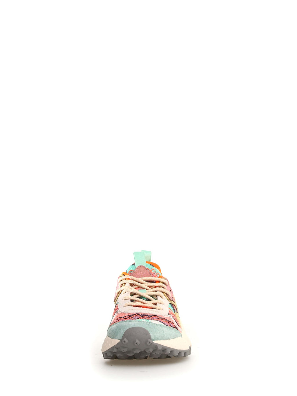 Womens Aquamarine Zucca Cream Kotetsu Trainer