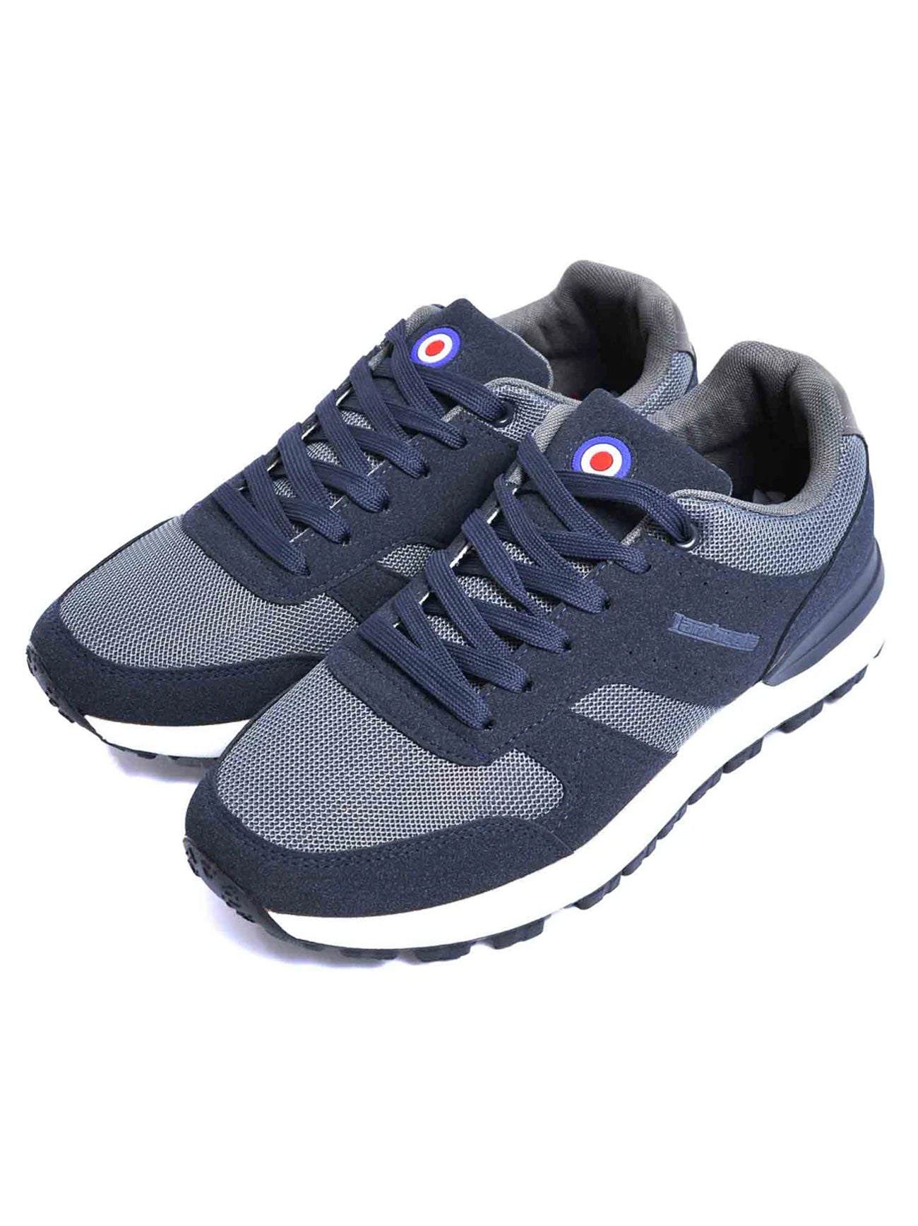 Mens Navy Grey Echo 2 Trainer