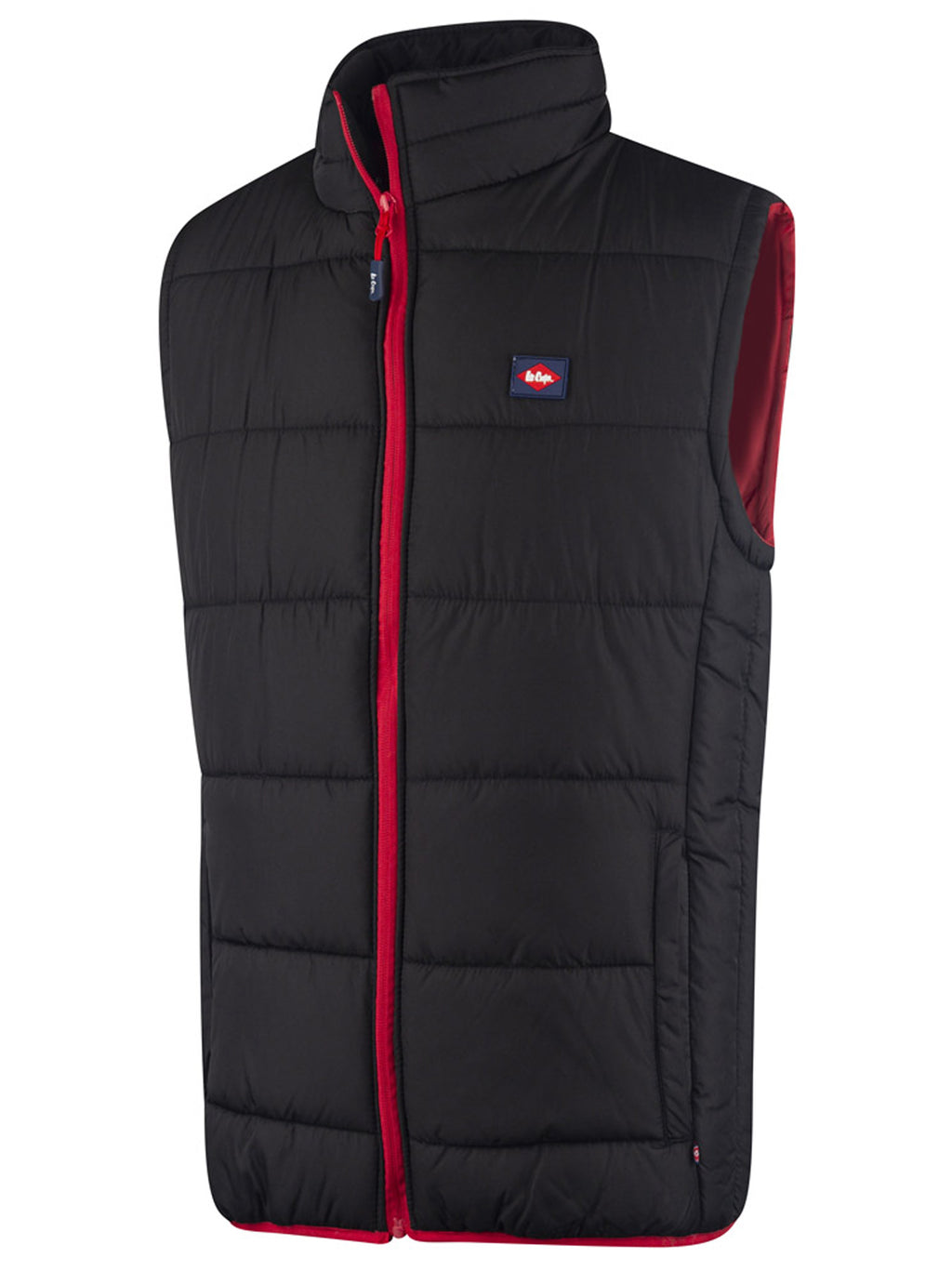 Mens Black Padded Vest