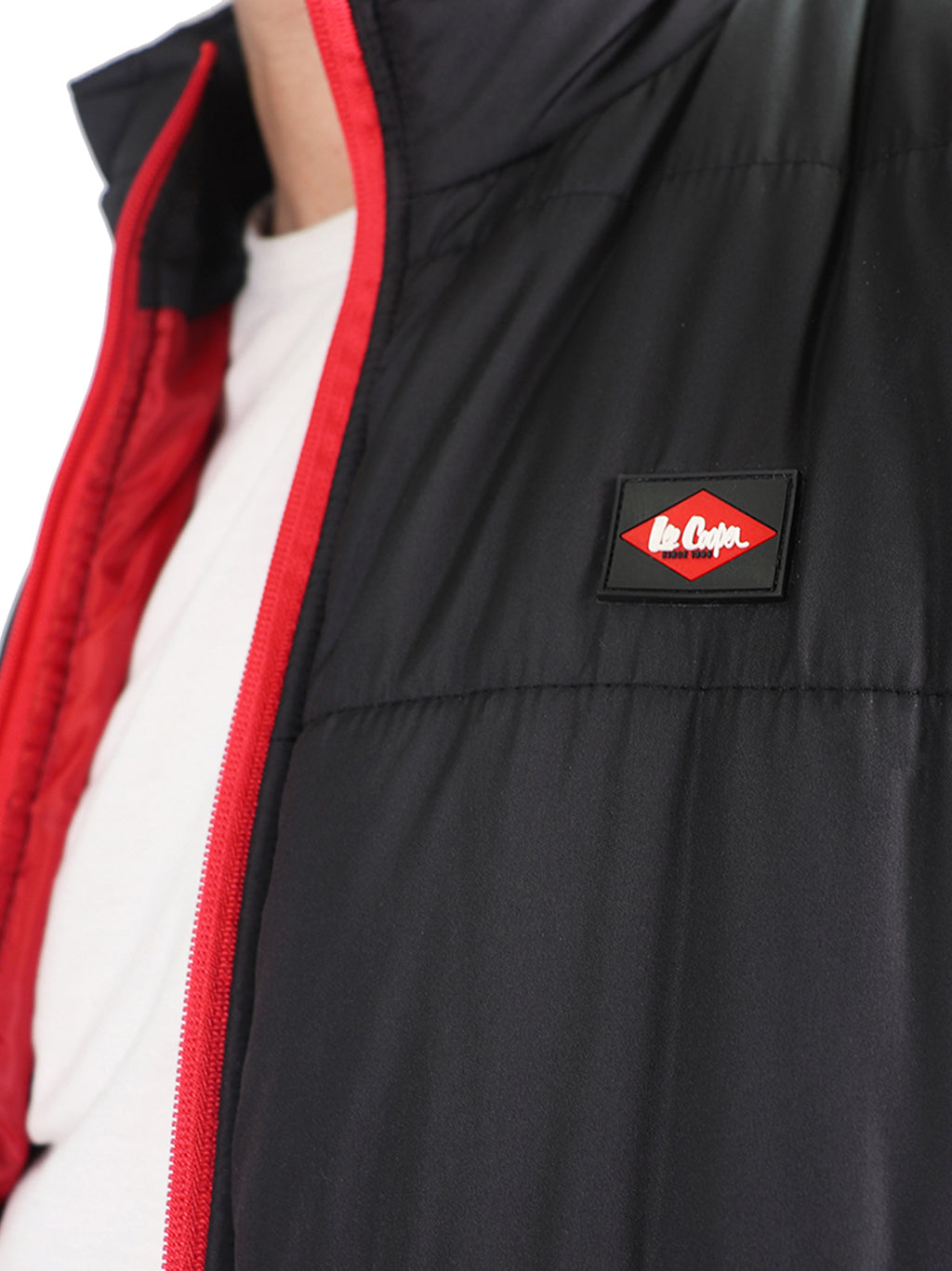 Mens Black Padded Vest