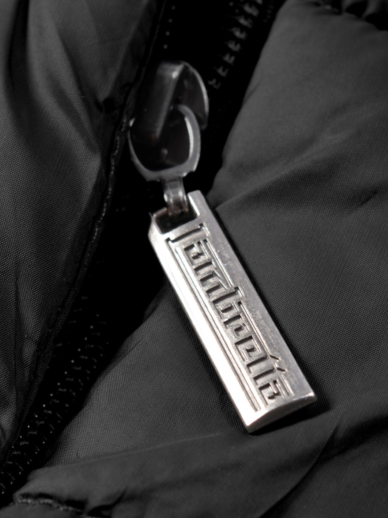 Mens Black Hooded Puffer Jacket