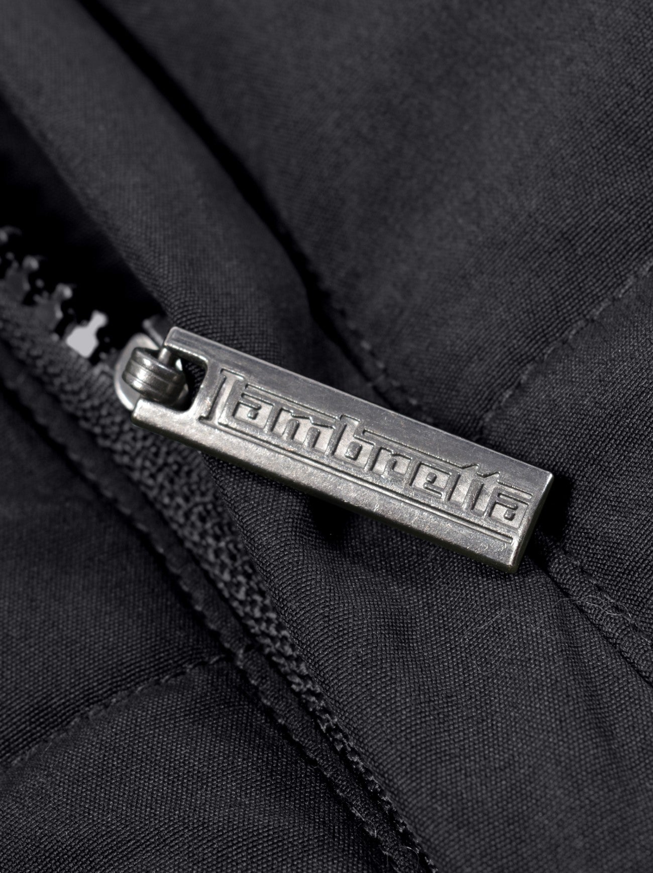 Mens Black Padded Parka Jacket